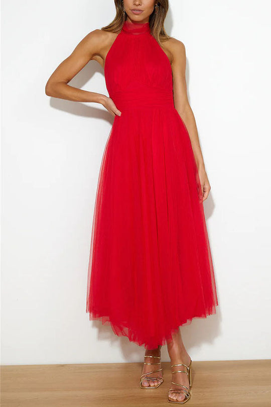 ROSE | ELEGANTES LANGES KLEID