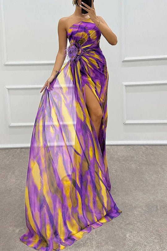 Noemi | Lebhaftes Maxikleid