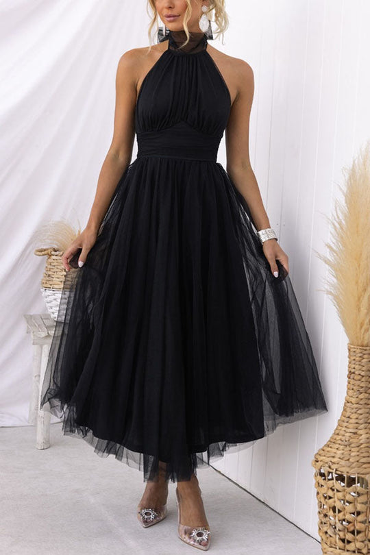 ROSE | ELEGANTES LANGES KLEID