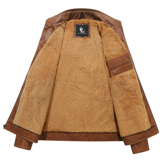 Tobias® | Bikerjacke aus Fleece