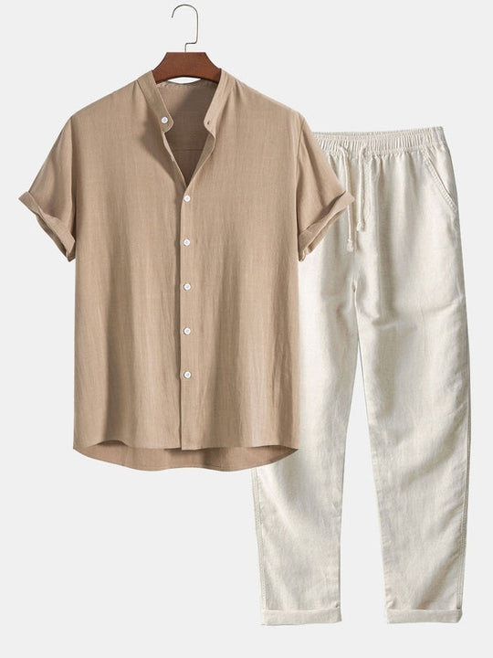 LUCA - LUXE LEINEN HEMD & HOSE SET