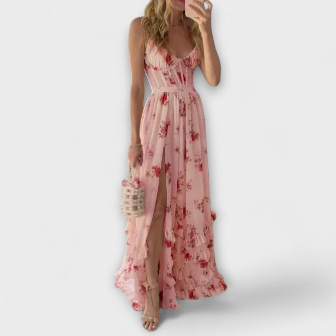 Kleid mit Blumenmuster