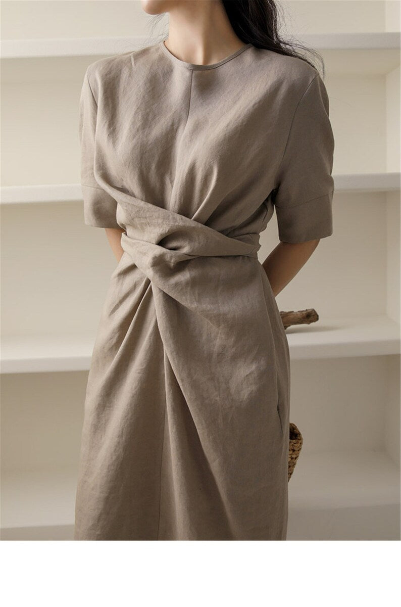 ZARIA | EINZIGARTIGES LEINENKLEID
