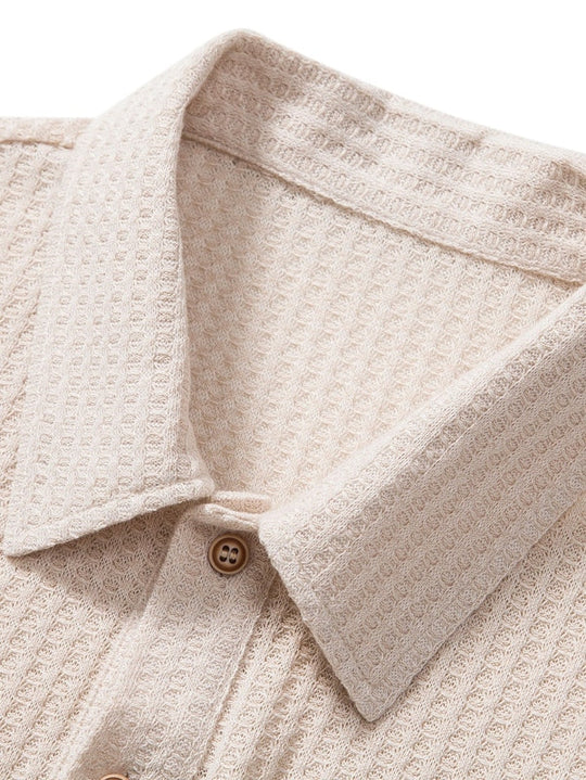 WAFFELSTRICK POLO – ELEGANT RAFFINIERT VIELSEITIG