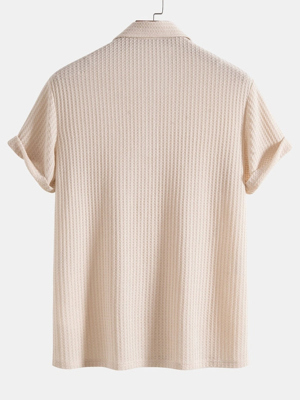 WAFFELSTRICK POLO – ELEGANT RAFFINIERT VIELSEITIG