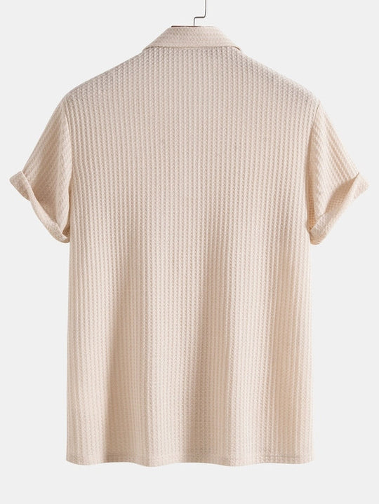 WAFFELSTRICK POLO – ELEGANT RAFFINIERT VIELSEITIG