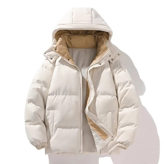 Elegante Herrenjacke mit Kapuze