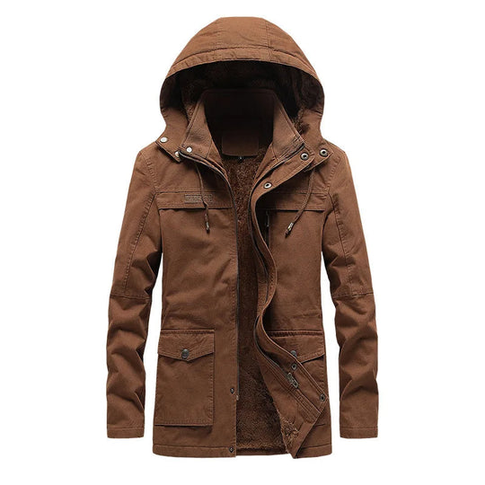 Elegante winddichte Winterjacke