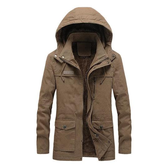 Elegante winddichte Winterjacke