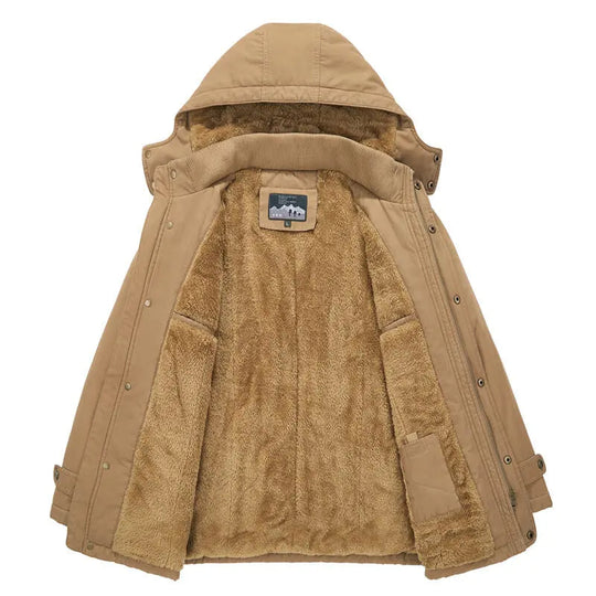 Elegante wattierte Bomberjacke