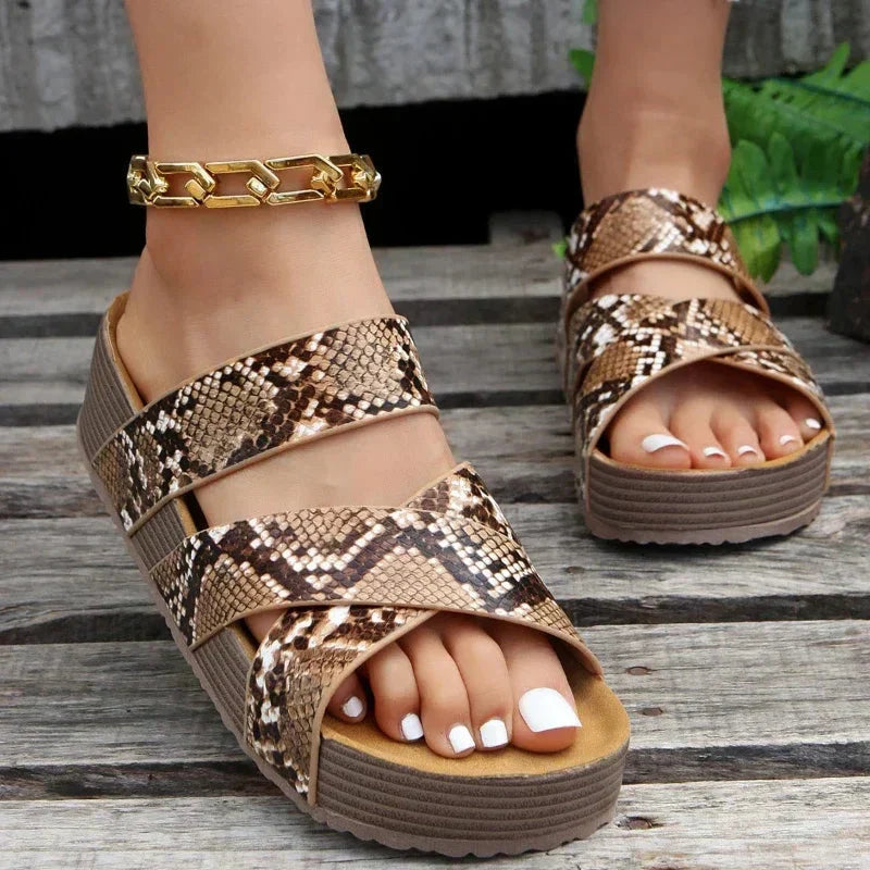 MARTINE | Orthopädische Leder-Sandalen aus hochwertigem Material
