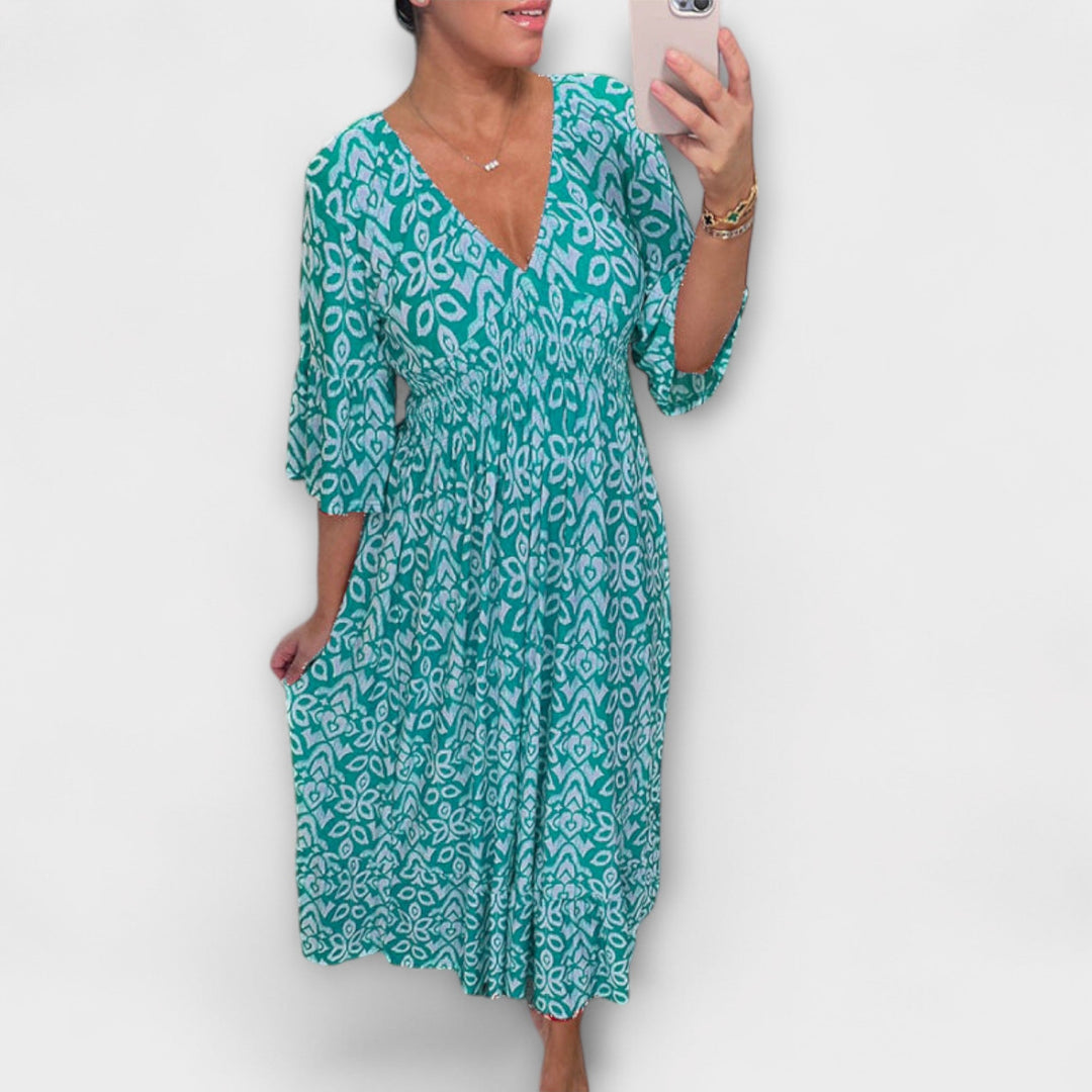 Jazlynn - Bohemian Blumenkleid