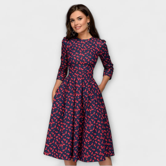 Elegantes knielanges Kleid