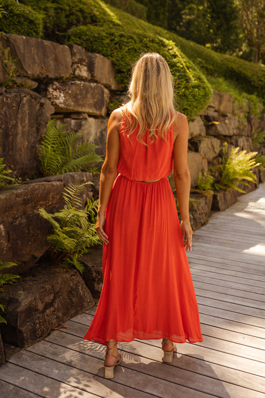 LISA™ – SOMMERLICHES ORANGE DESIGN