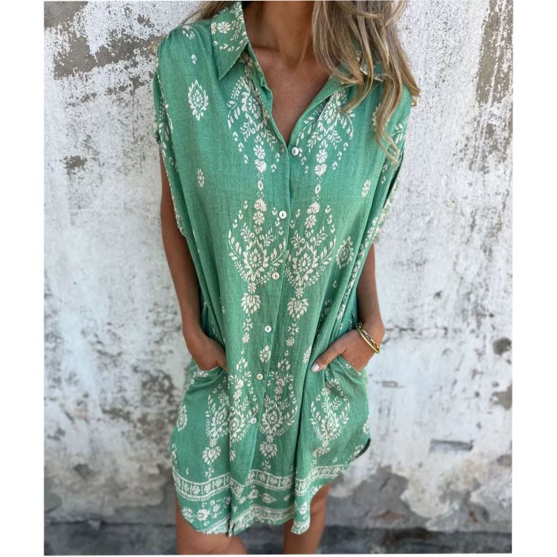 ALINA – LEICHTE SOMMERKLEID MIT TASCHEN