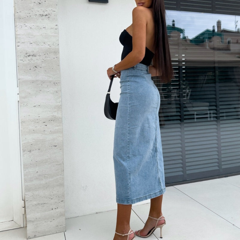 CHIARA – MODISCHER FIGURBETONTER JEANSROCK