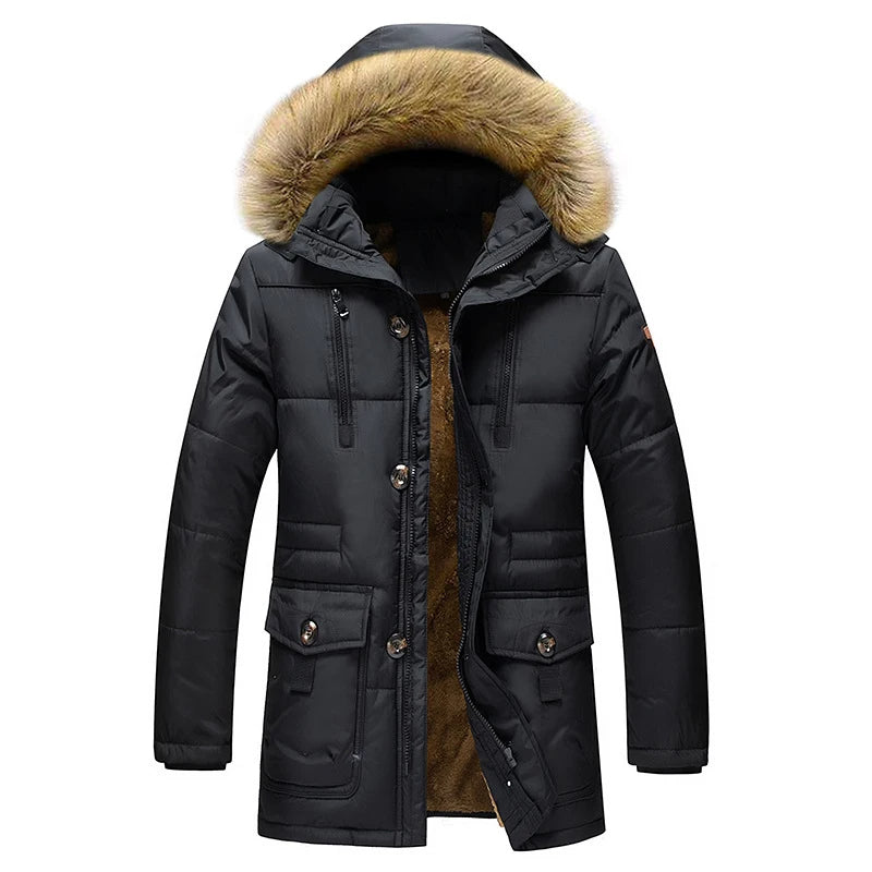 Eleganter Parka-Jacke